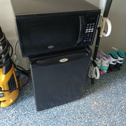 Microwave And Mini Fridge $60 OBO 