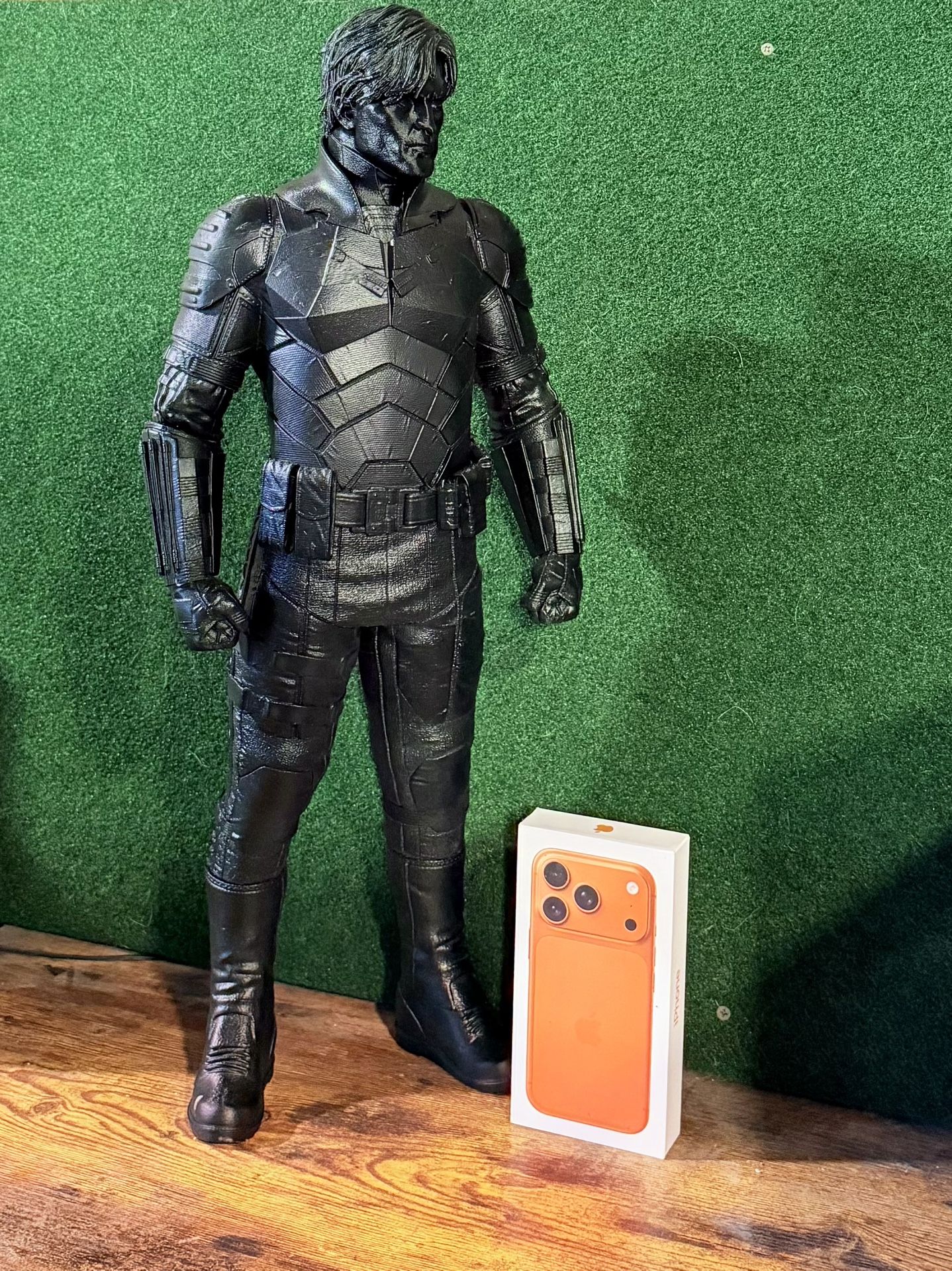 1/3 Scale THE BATMAN 2022 Figure Ready For Paint. 
