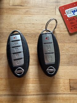 2 Nissan OEM Key Fobs