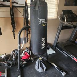 Mma Heavy Bag With Stand