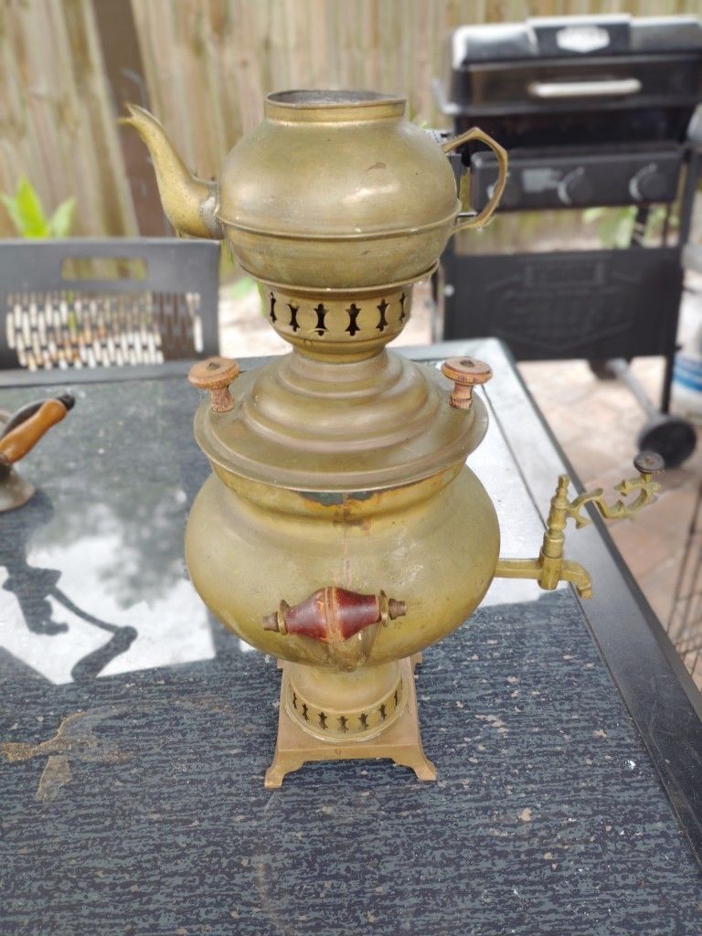 Antique PersianTea Pot From 1874