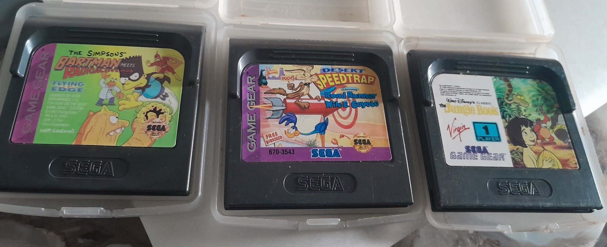 [Sega Gear] 3 Games Lot