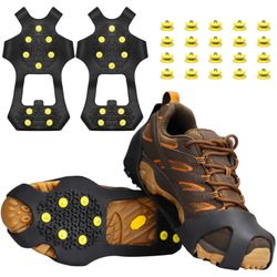 Ice & Snow Grips, Over Shoe/boot Traction Cleat Spikes