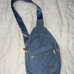 Blue Cross Body Bag