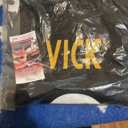 Michael Vick Signed Pittsburgh Steelers Jersey (JSA COA) His Final NFL Team 2015