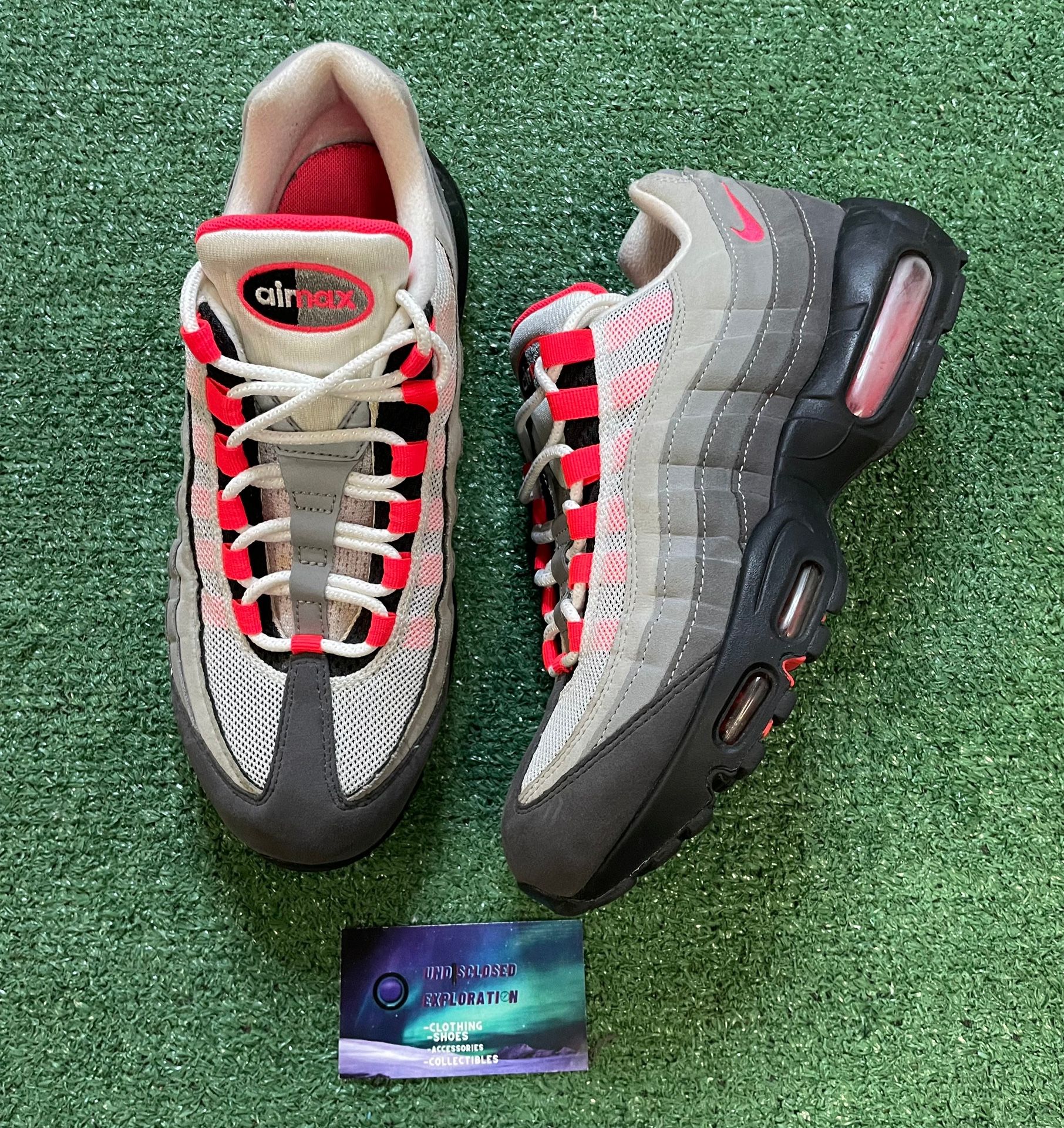 Nike air max 95 OG solar red size 8men/9.5women
