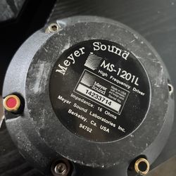 Meyer Sound MS-1201L high-frequency compression driver