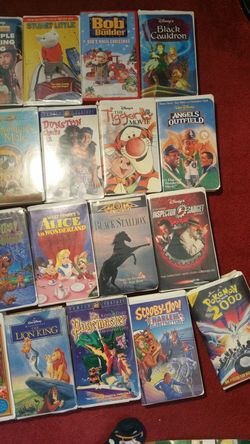 Disney and other VHS movies