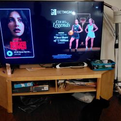 TV Stand, Computer Desk And Computer Chair 