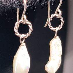 Fresh Water Pearl Earrings