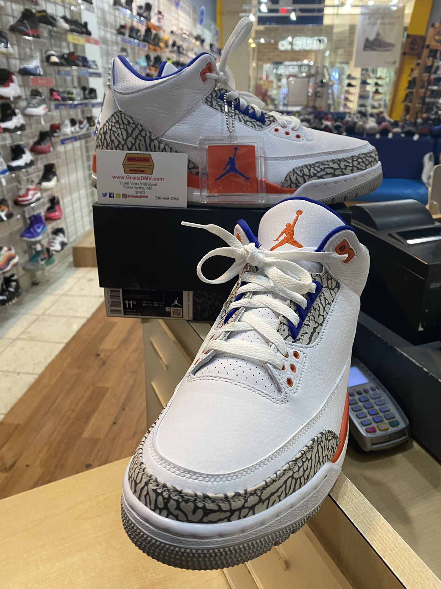 Air Jordan 3 Knicks Size 11.5