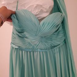 Sage/mint Bridesmaid Dress