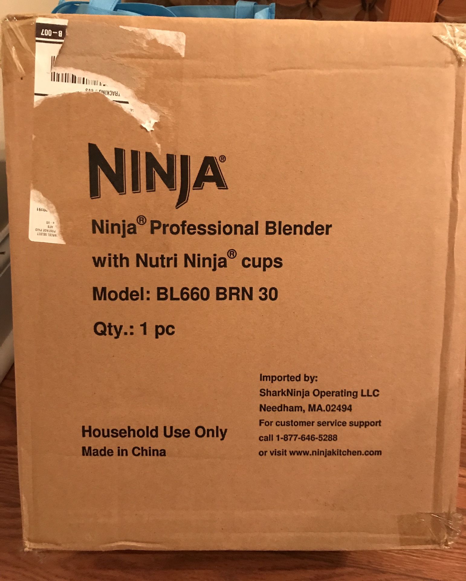 Ninja professional blender with nitro ninja cups