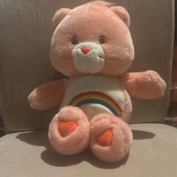 Pink Talking Care Bear 