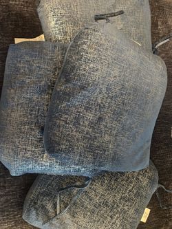 4 Chair Pads  and 2 Pillows 