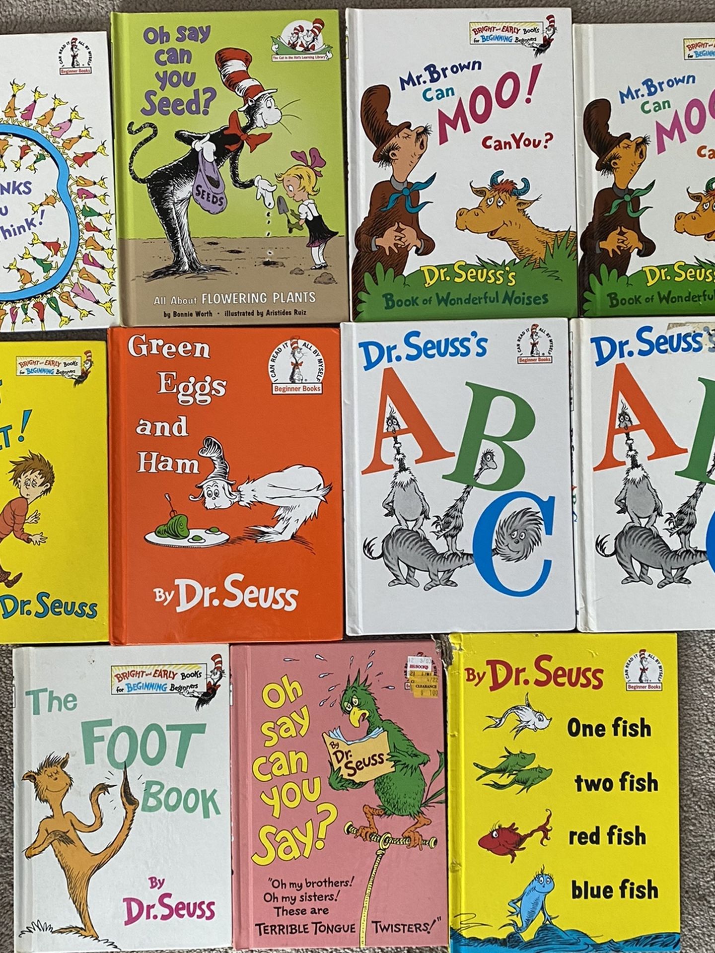 Kids Book Lot - Dr. Seuss