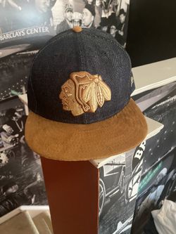 New 9fifty new era adjustable denim cap . NHL Chicago Blackhawks