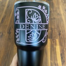 Monogram Tumblers