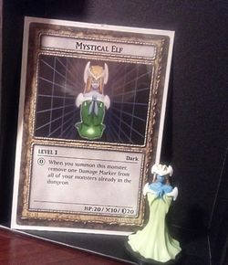 Mystical Elf B2-15 (Card + Figurine) matching Figurine B2-15 96KT