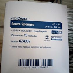 Gauze Sponges