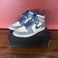 Air Jordan 1 Mid Dodger Colors 