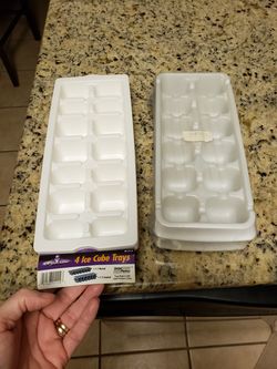 Ice trays- never used