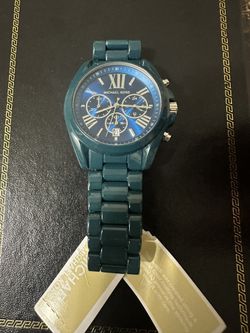 Michael Kors MK Bradshaw Chronograph Watch Blue Dial No. MK6723 Brand New With Tags
