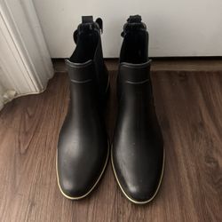 Kate Spade Black Ankle Boots 