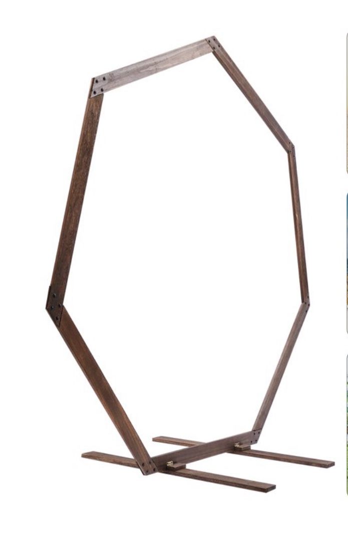 Hexagon Wedding Arch