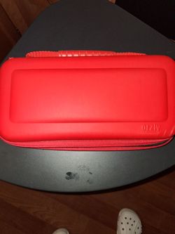 Nintendo switch carrying case red color