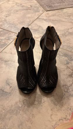 Open toe heel