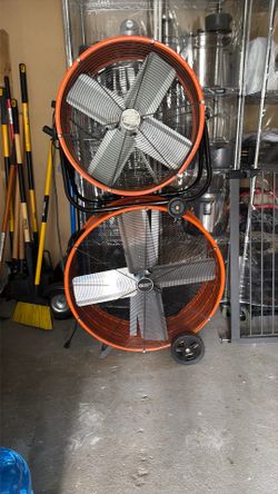 Drum Fans sold in pair