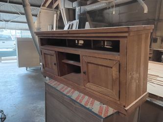 Tv stand  taking affers  made out of wood