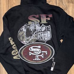 New men’s size medium San Francisco 49ers hoodie