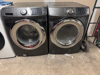 Samsung Front Load Washer and Dryer Set