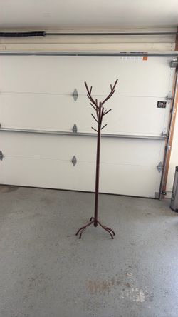 Metal coat or towel tree