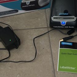 LIKE NEW DYMO LABEL WRITER 450 TURBO PRINTER