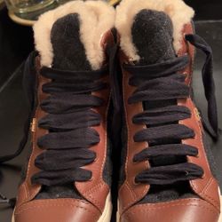 Tory Burch Fur Boots