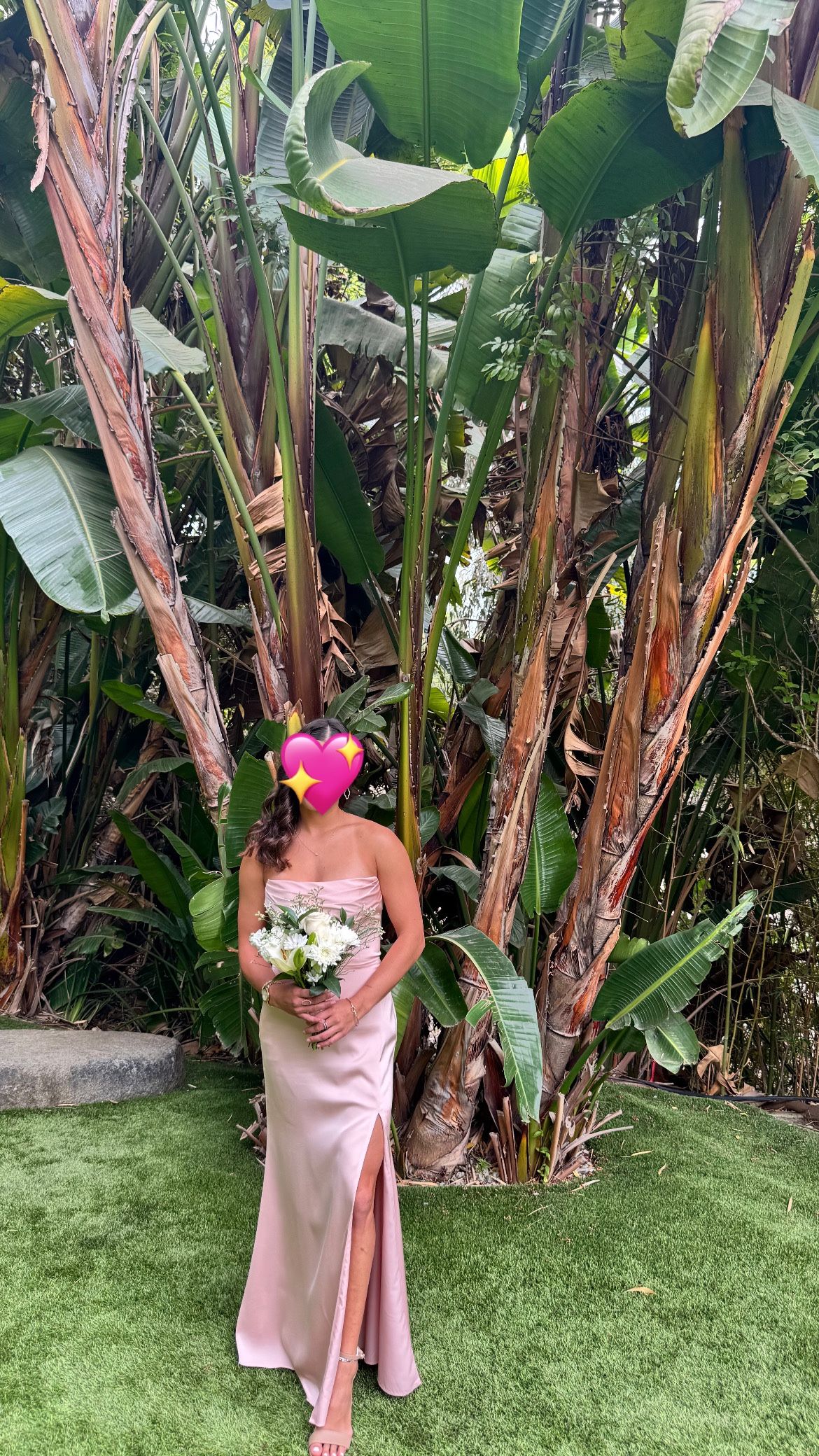 Rose gold Bridesmaid Dress