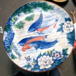 LUCKY Koi Fish Dish