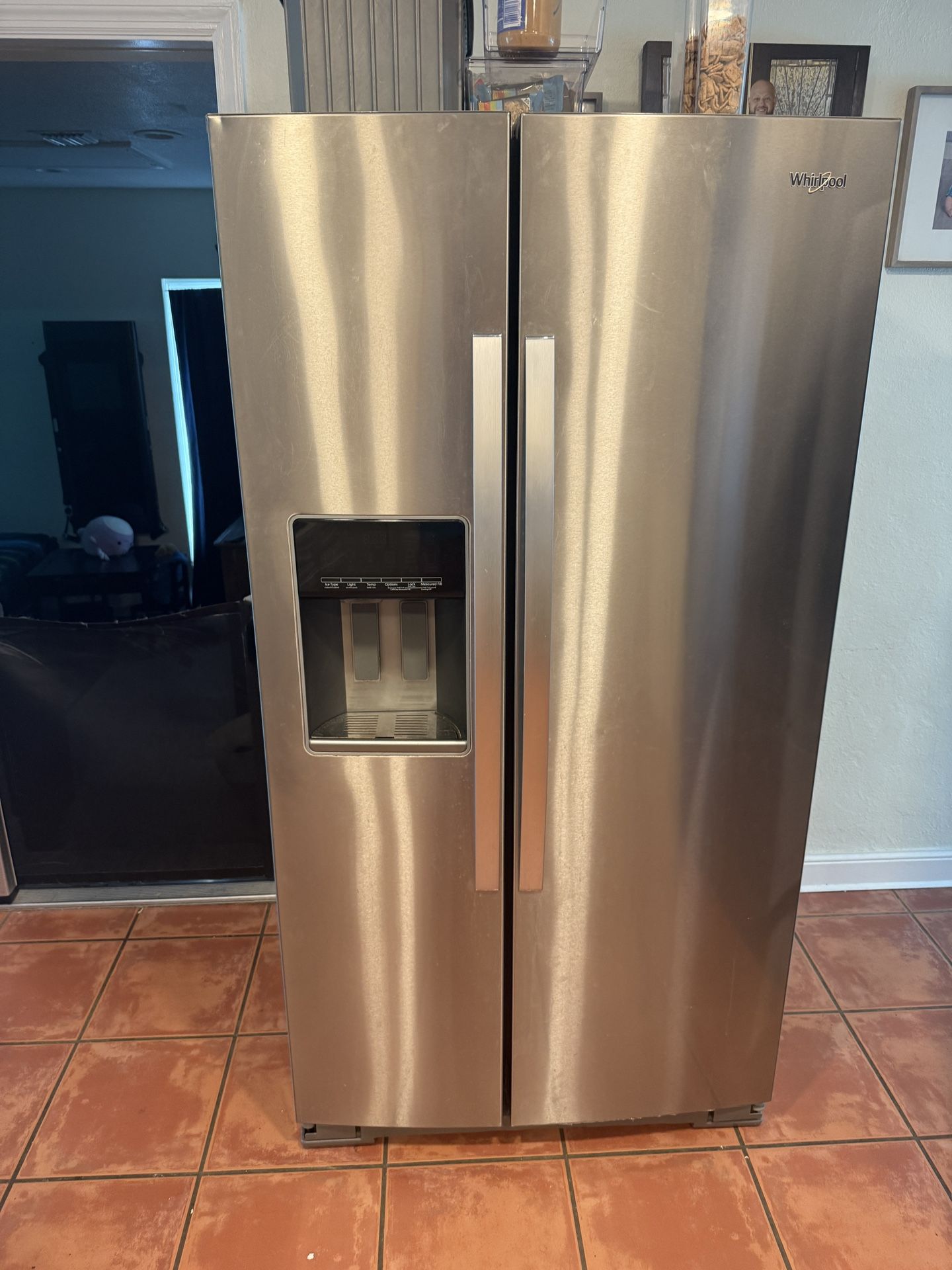 Counter Dept Whirlpool Refrigerator Great Condition!!!