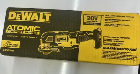 DEWALT ATOMIC 20V MAX Cordless Brushless Oscillating Multi Tool (Tool Only)