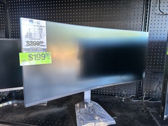 MONITOR SALE 34" LG Curved UltraWide™ WQHD 1440P 120Hz Monitor LG 34U62TB-B