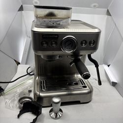 Sincreative Espresso Machine Coffee Latte Maker w Grinder Steam Wand CM5700A-UL