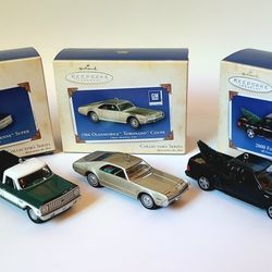 3  Hallmark Collectors Series Keepsake Ornaments 