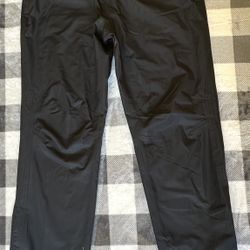Pinseeker Pants Womens XL Black Elite Rain Performance Golf Mesh Lined