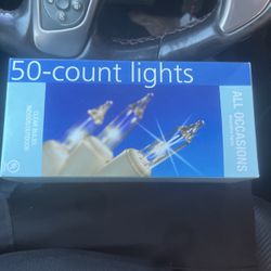 50 Count Clear Bulbs