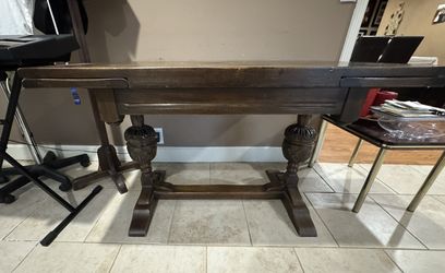 Vintage Solid Wood Dining Table