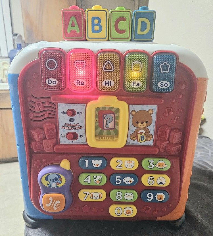 Alphabet Activity Cube