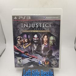 INJUSTICE : GODS AMONG US - Ultimate Edition - ( Sony PlayStation 3 , PS3 ) CIB